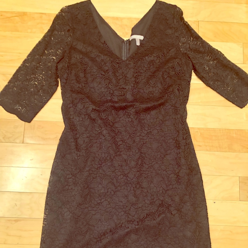 Black lace Banana Republic Dress